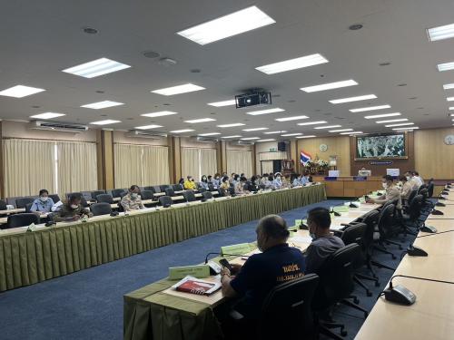 การประชุมคณะกรรมการโครงการแสงนำใจไทยทั้งชาติ เดิน วิ่ง ปั่น ป้องกันอัมพาต ครั้งที่ 8 เฉลิมพระเกียรติ จังหวัดระนอง